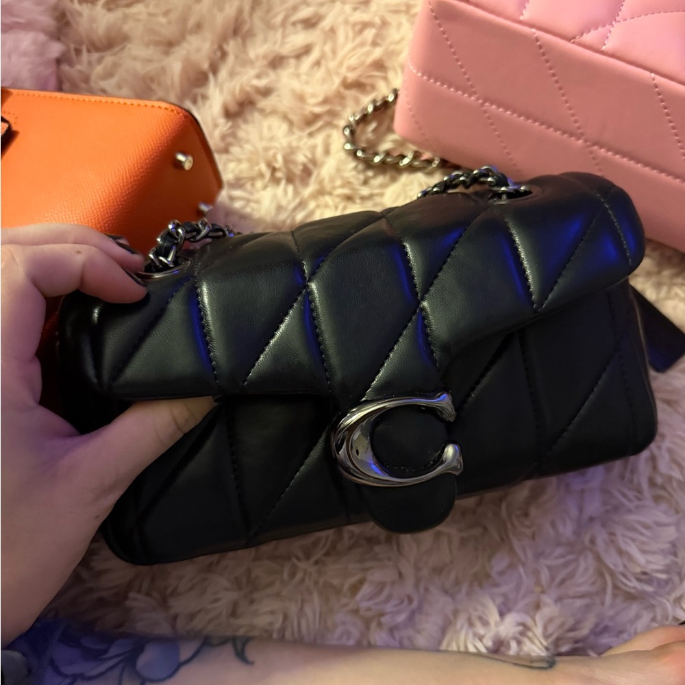 Coach quilted tabby 20 Quilted Leather Shoulder Bag